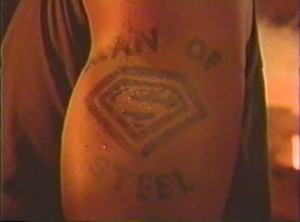The only connection to Superman in this film.