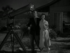 She just wants him for his enormous...telescope...